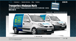 Desktop Screenshot of mudanzastransportemario.com